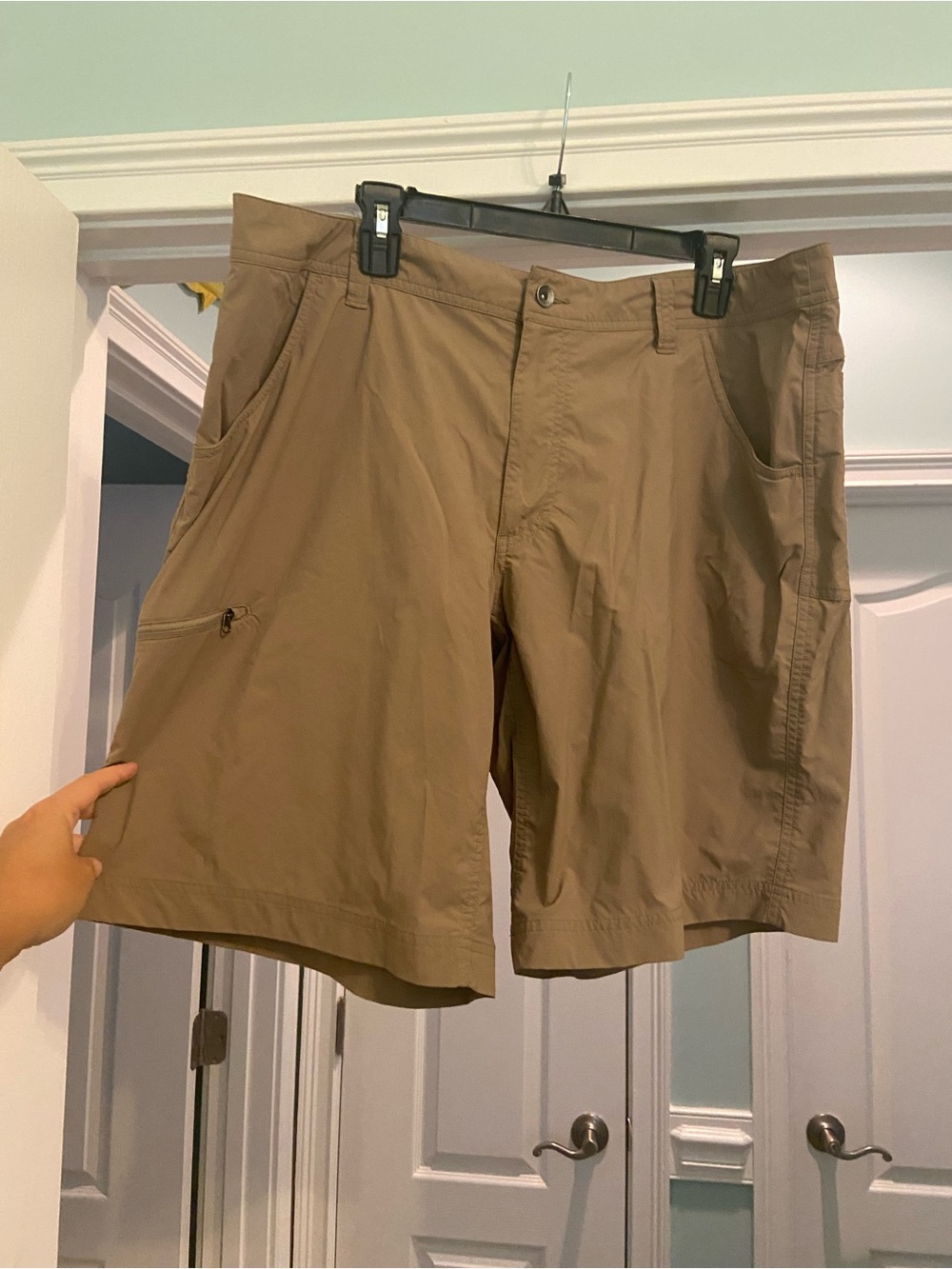 Marmot Men's Khaki Arch Rock Hybrid Lightweight Shorts